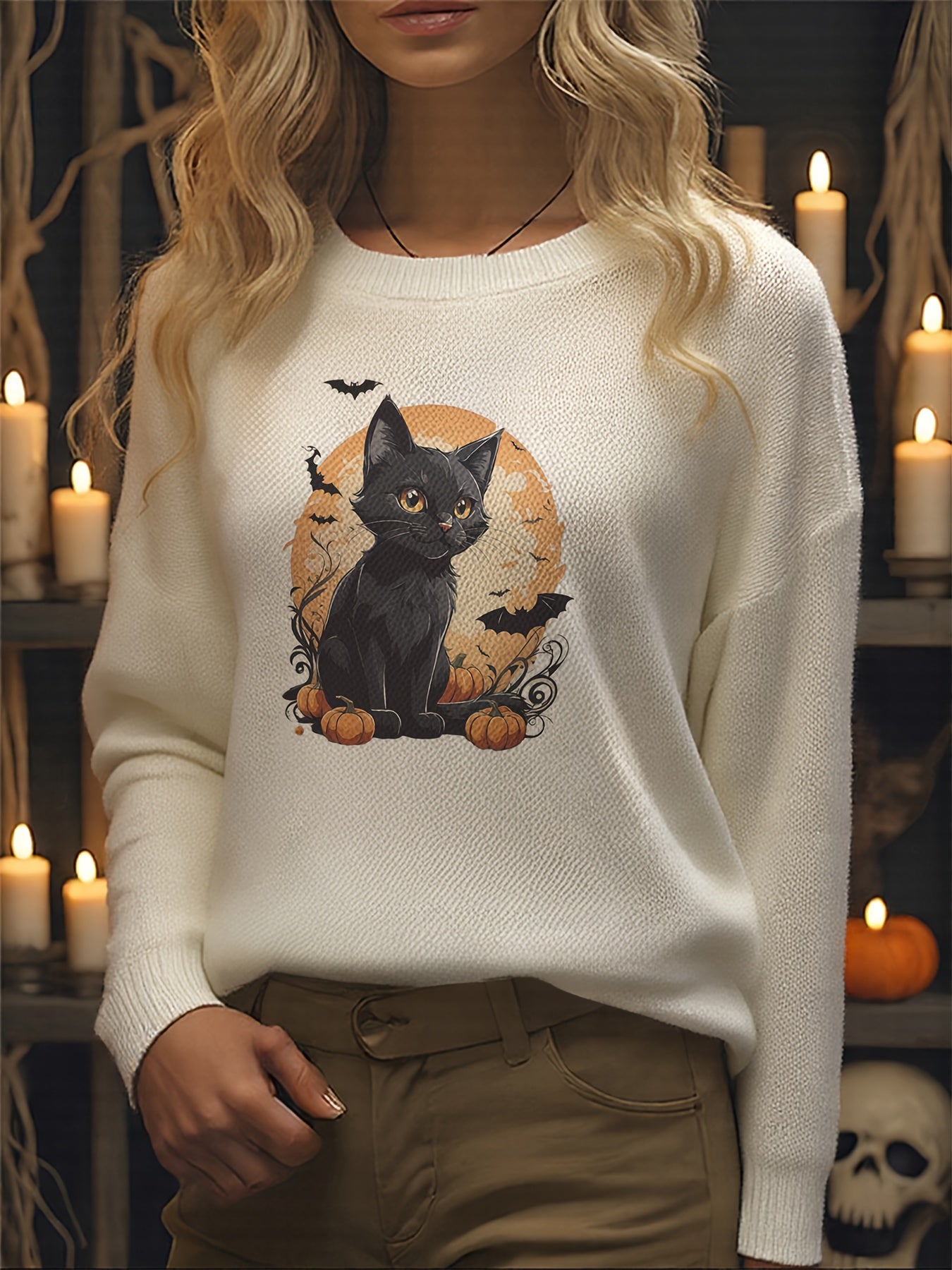 Pumpkin Prowler Sweater