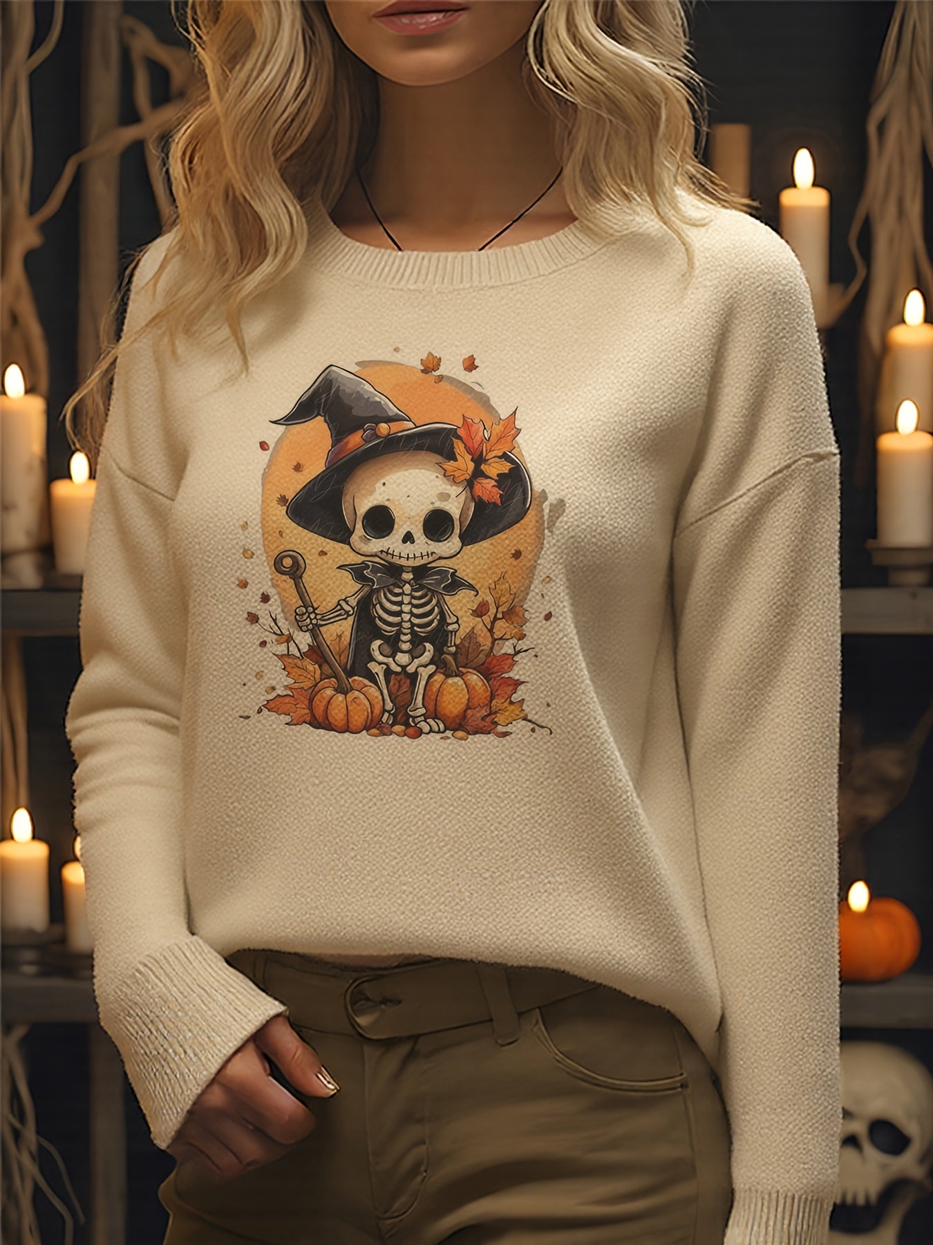 Cloaked in Spook Sweater
