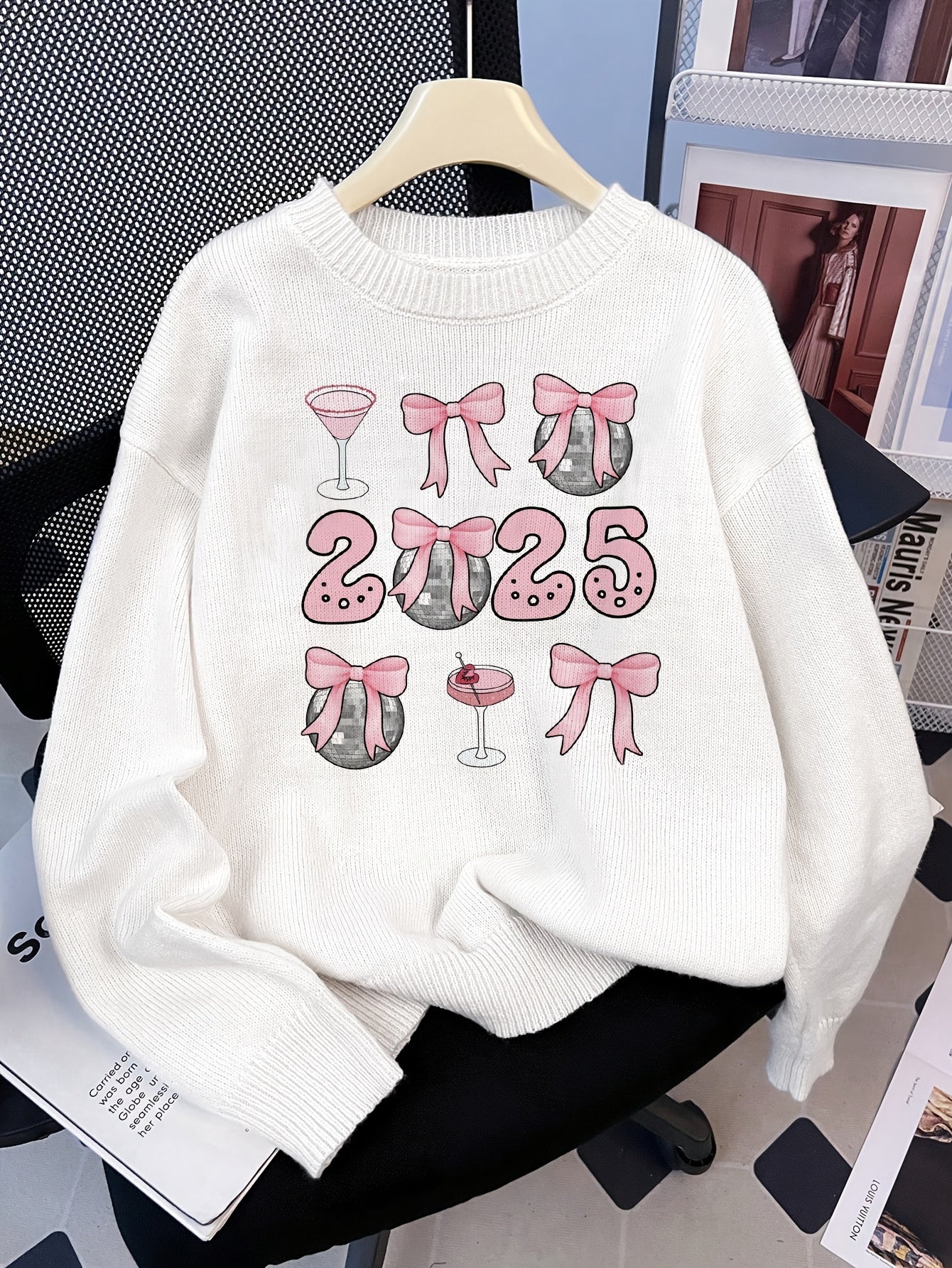 Cheers to 2025 Sweater