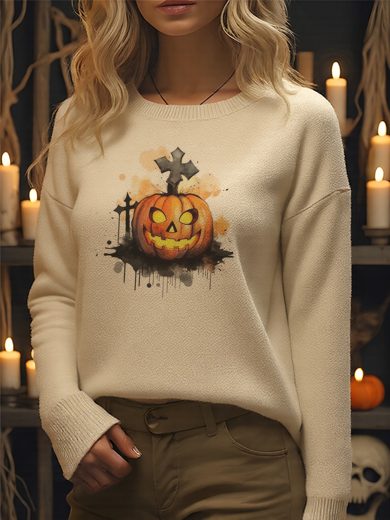Graveyard Glow Sweater