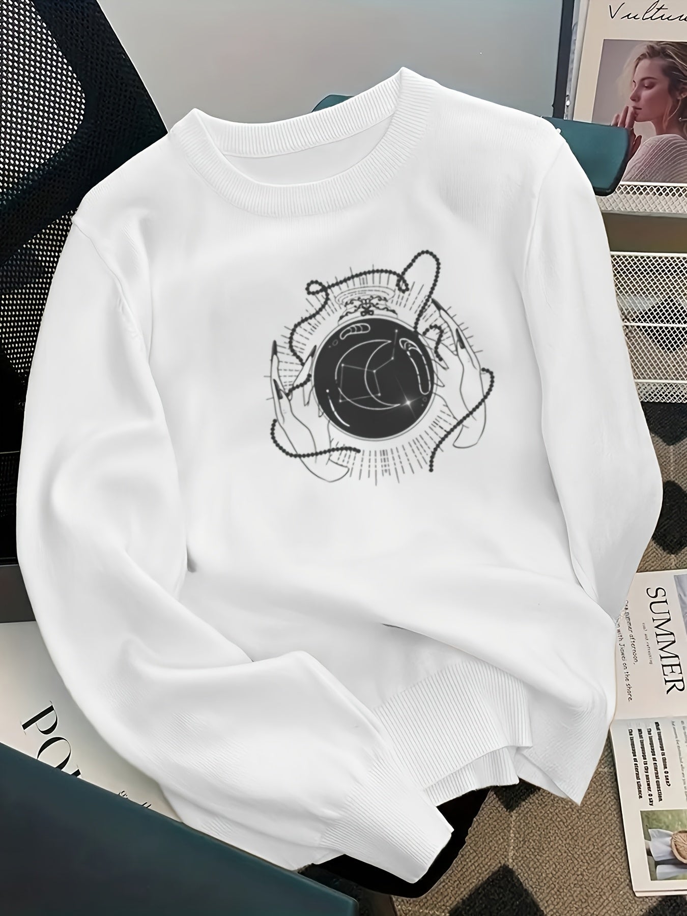 Moon Reader Sweater