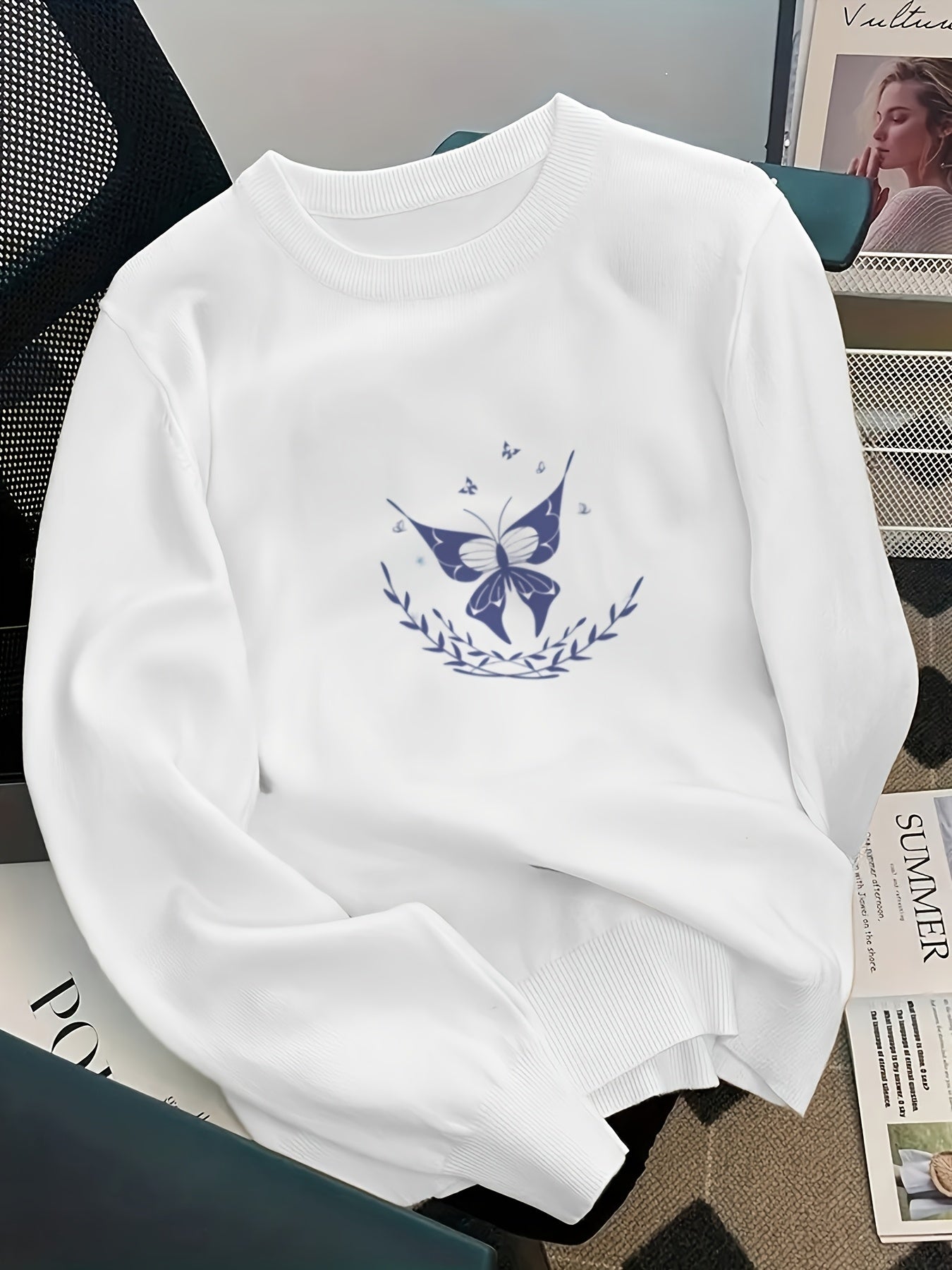 Wings of Whimsy Sweater