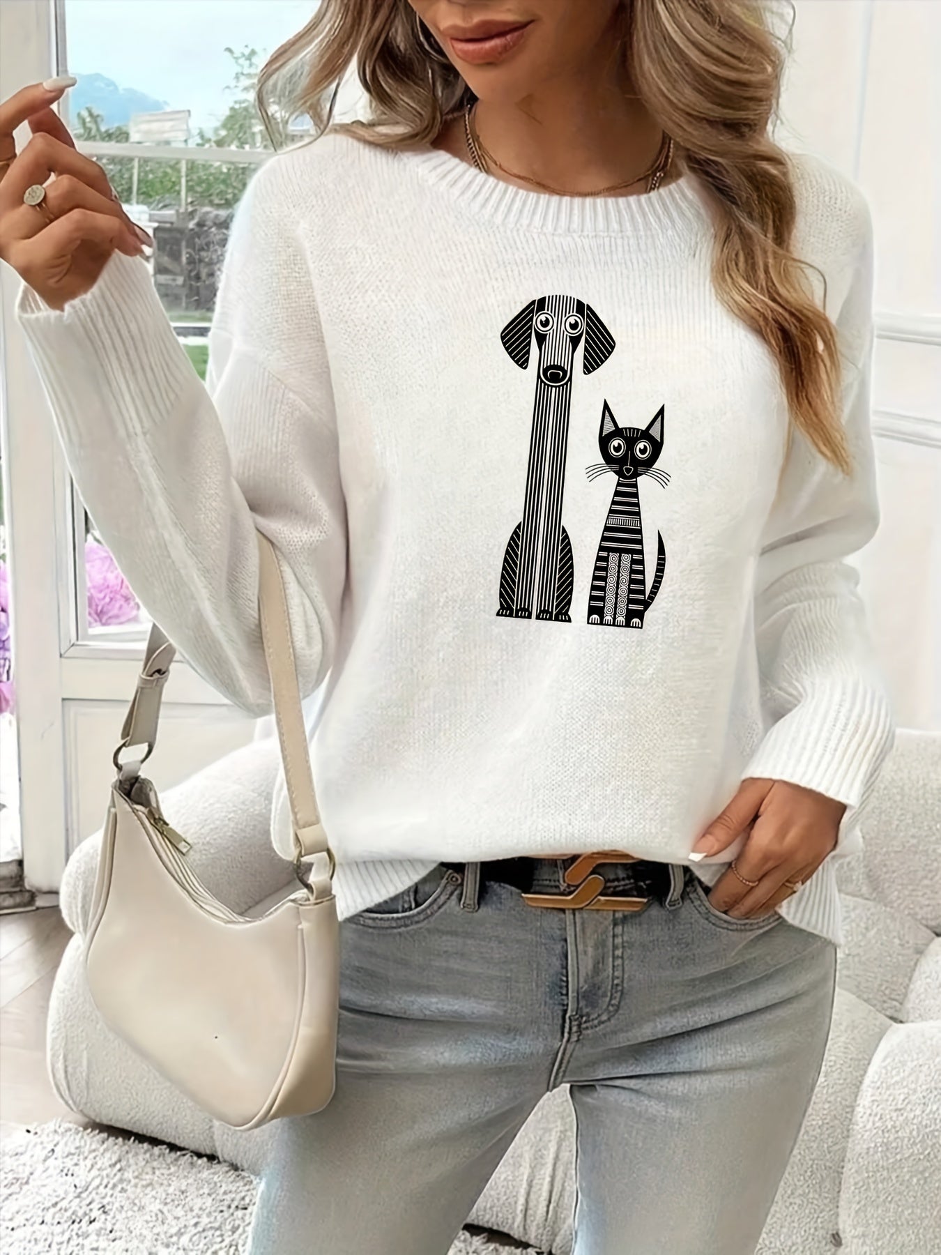 Paws in Harmony Sweater