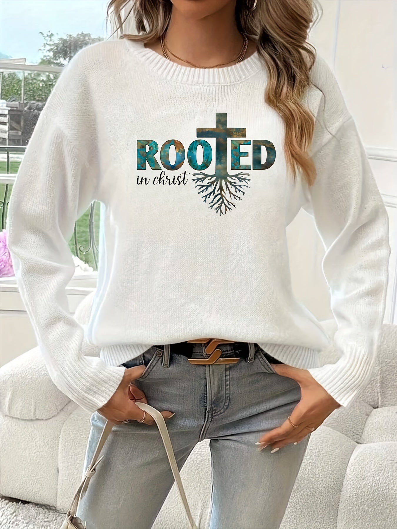 Rooted in Faith Sweater