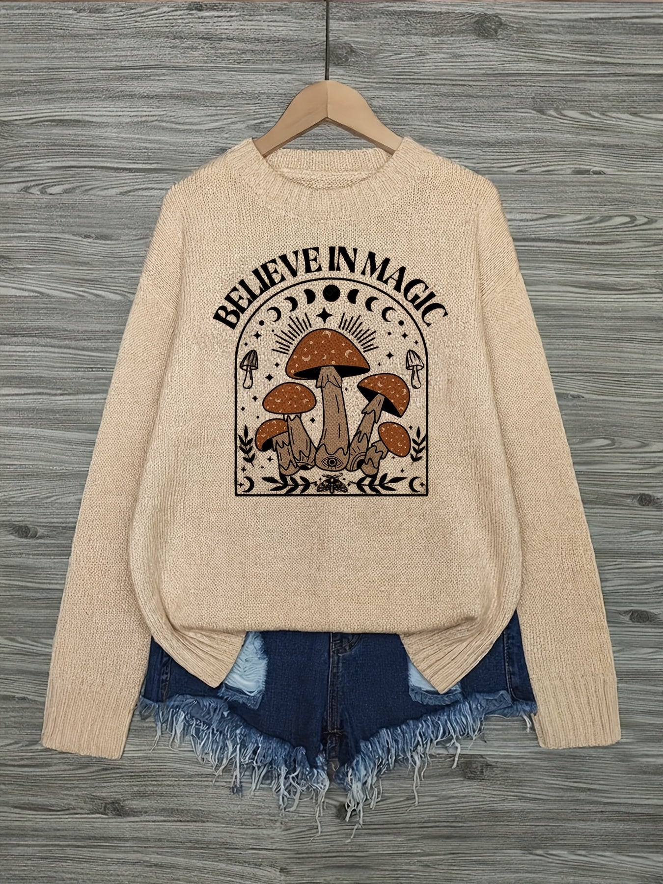 Mushroom Magic Sweater