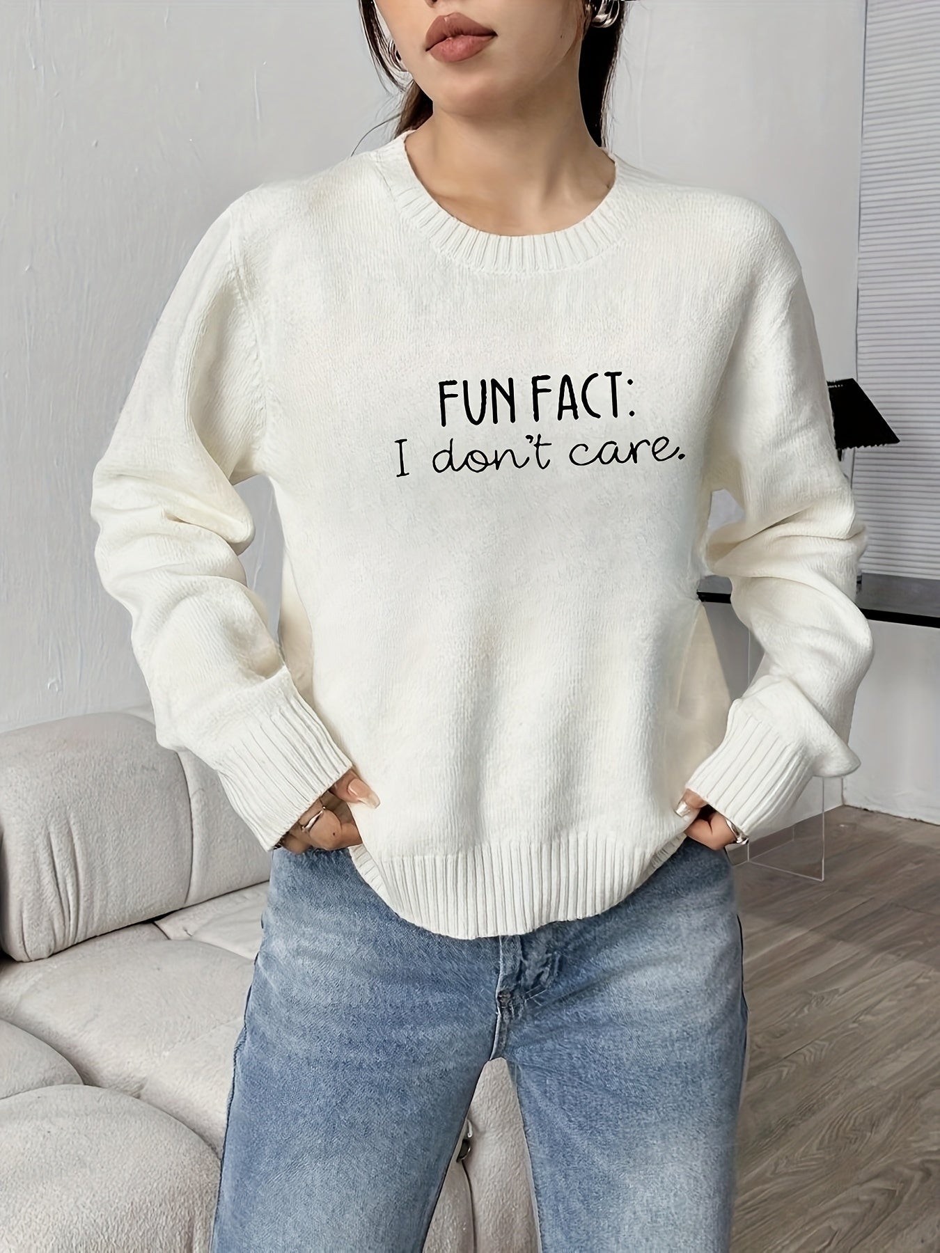 Zero Funs Given Sweater