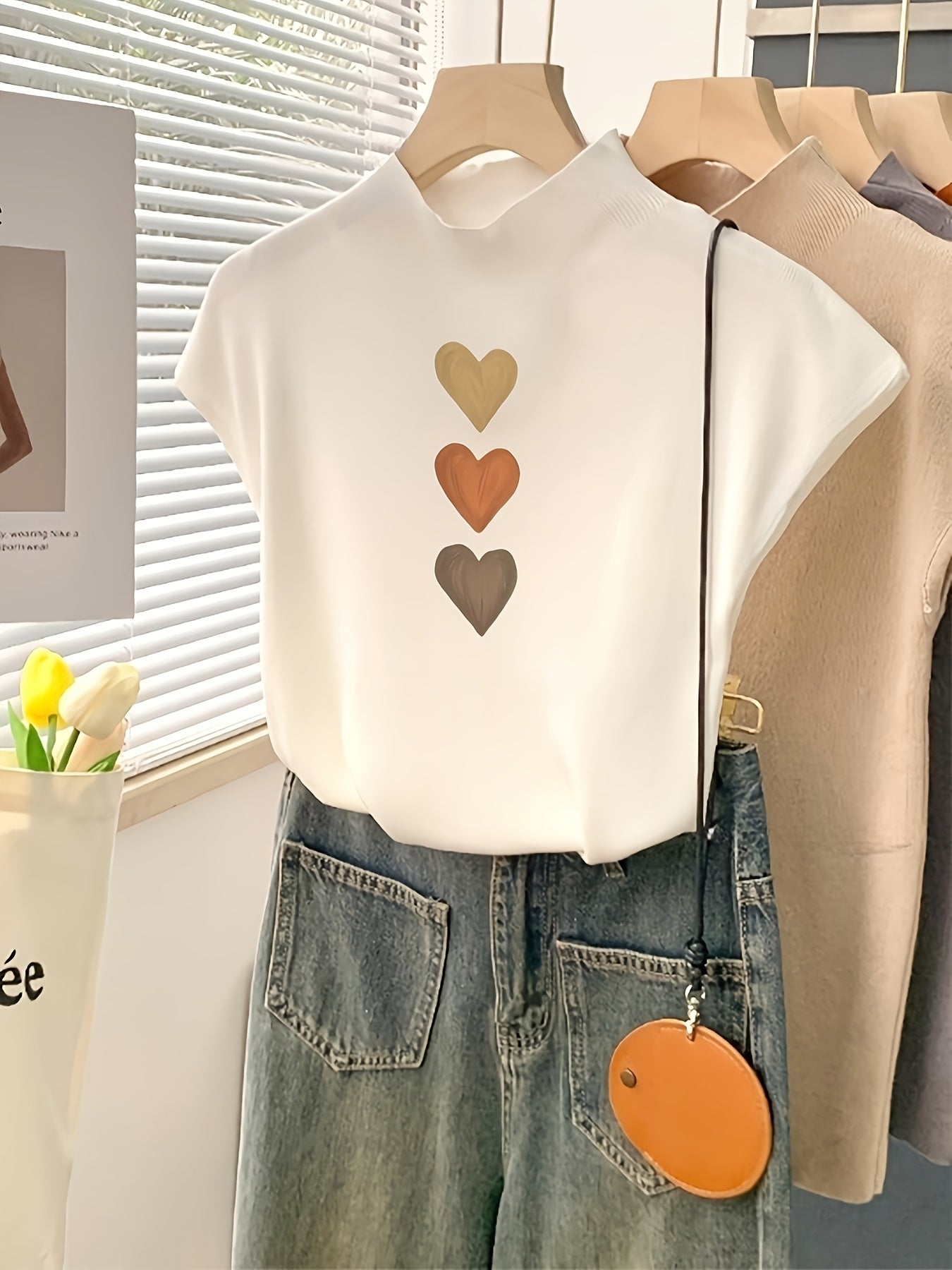 Tricolor Heartbeat Tank