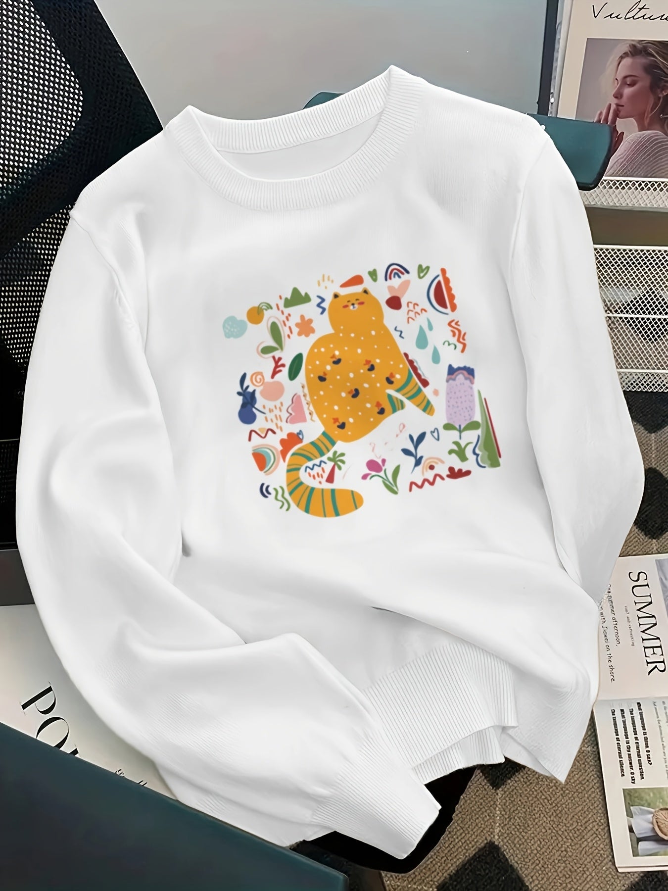 Golden Whimsy Sweater