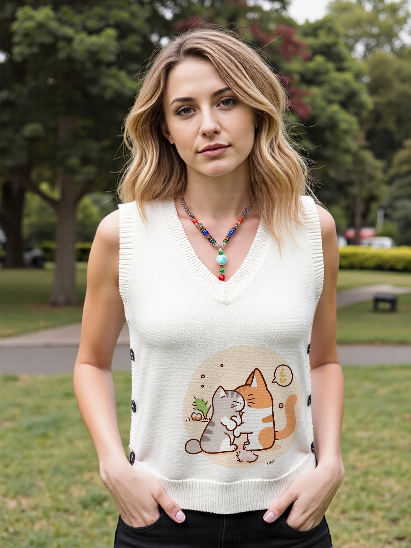 Snuggle Cats Vest