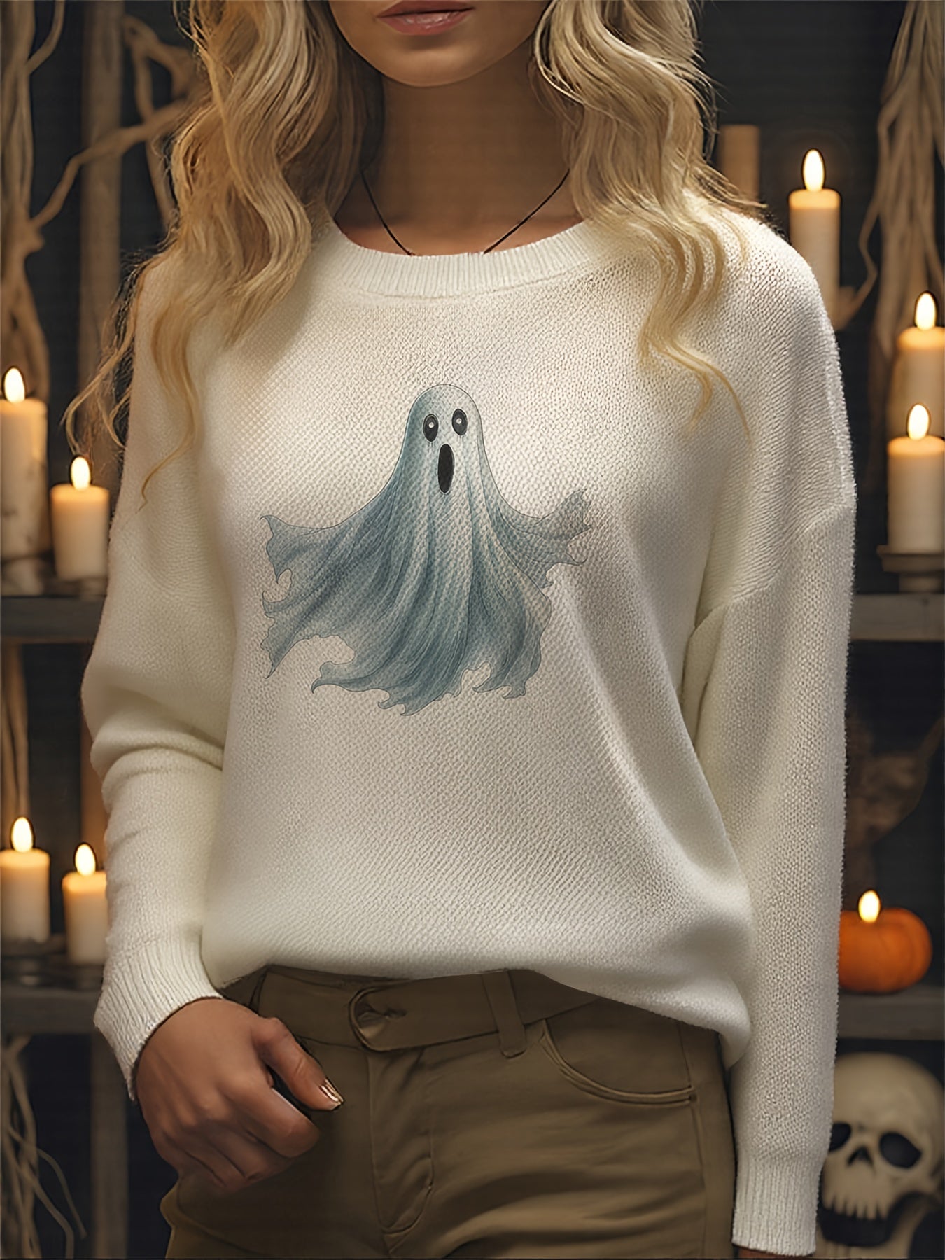 Floating Fright Sweater