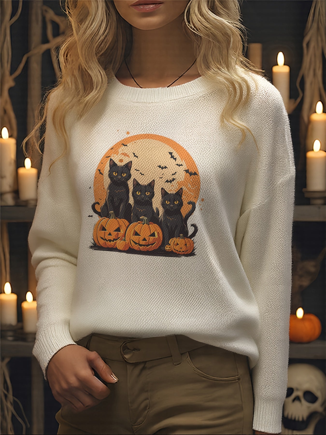 Midnight Mischief Trio Sweater