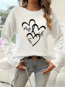 Love & Hope Trio Sweater