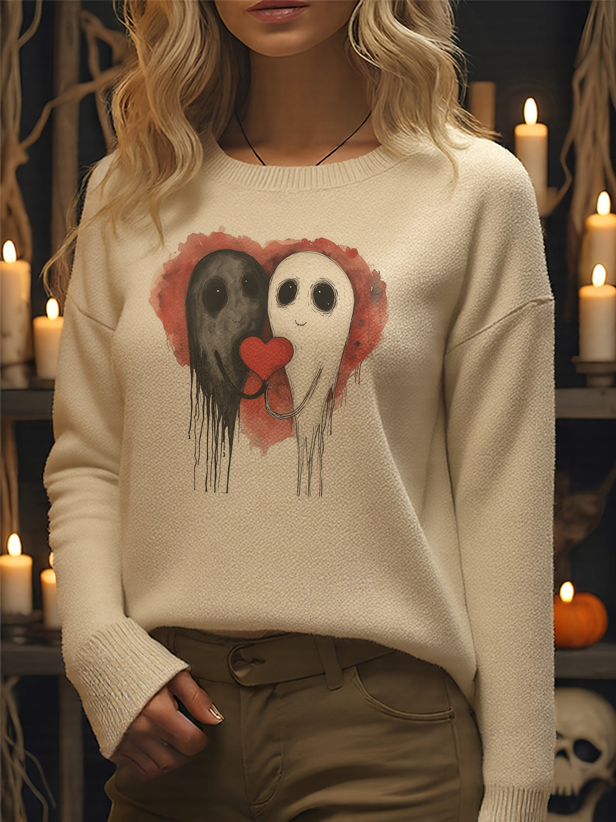 Spooky Soulmates Sweater