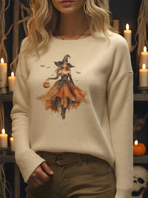 Moonlit Witch Sweater