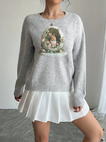 Egg Bunny Sweater