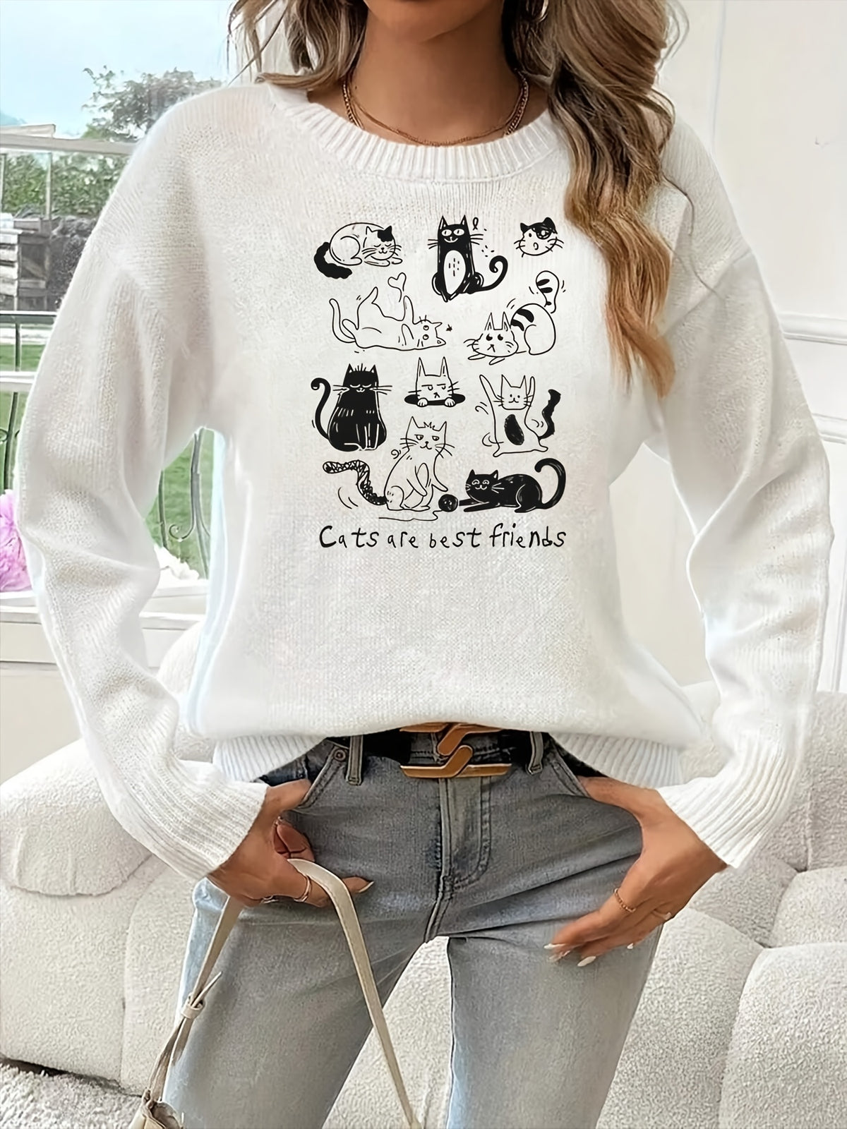 Best Friend Felines Sweater