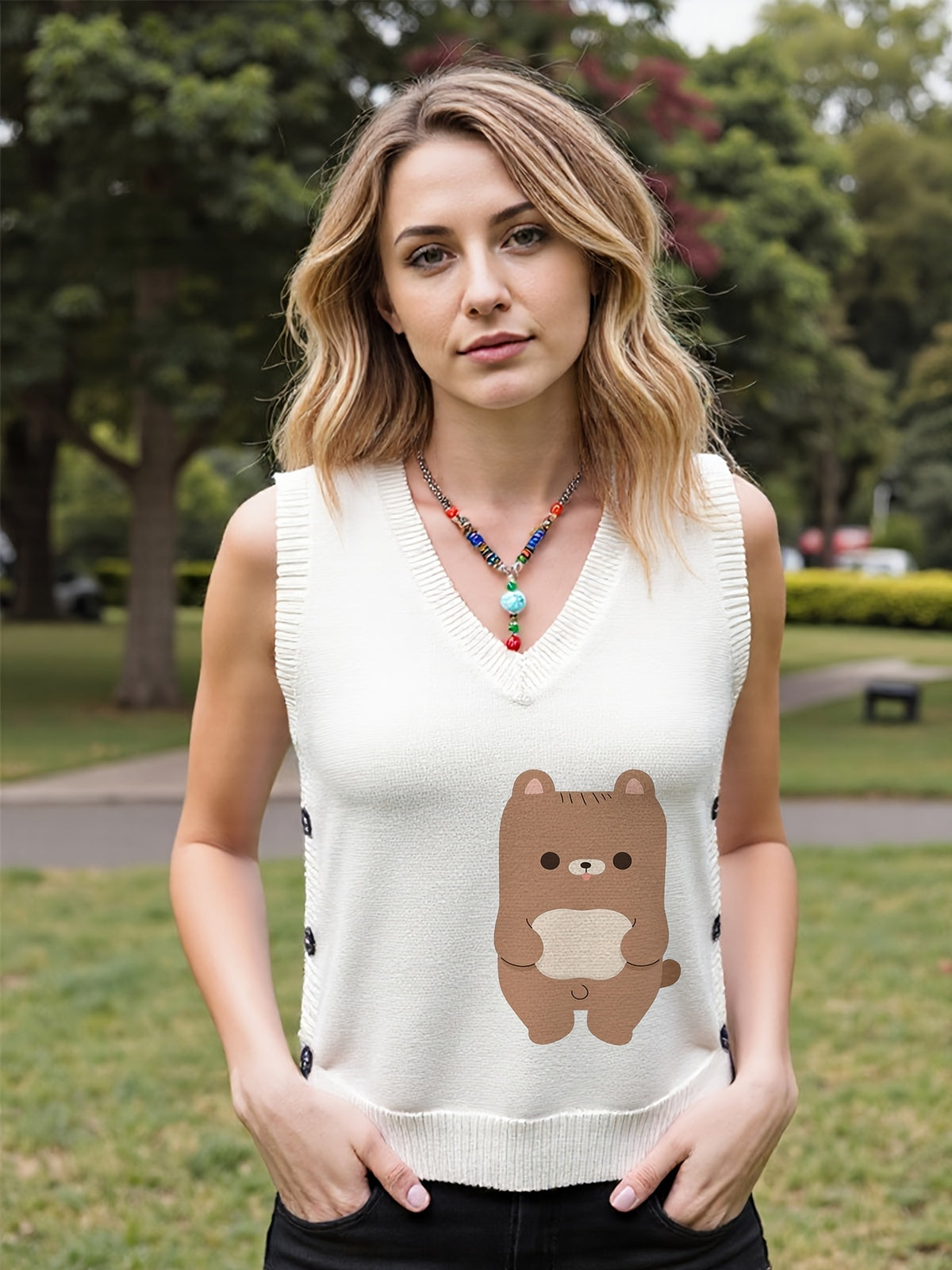 Goofy Bear Vest