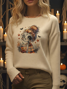 Pumpkin Sips & Tricks Sweater