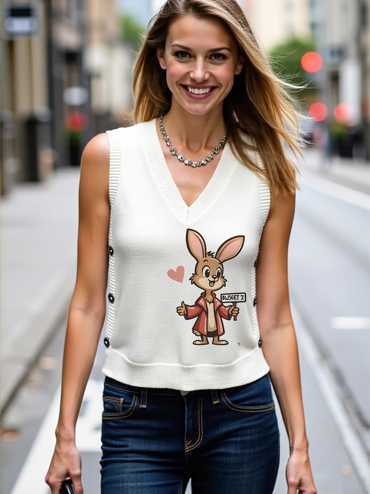 Message Bunny Vest