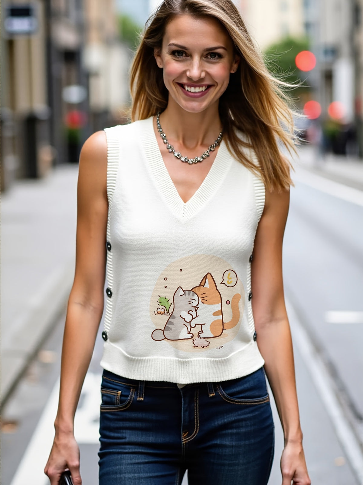 Snuggle Cats Vest