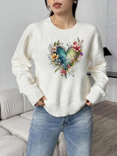 Lakeside Bloom Sweater