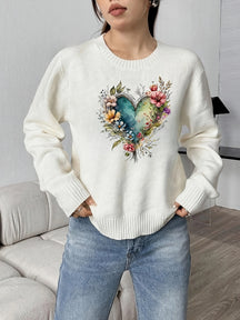 Lakeside Bloom Sweater