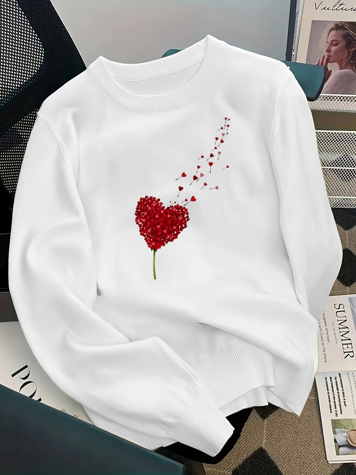 Hearts in the Wind Sweater
