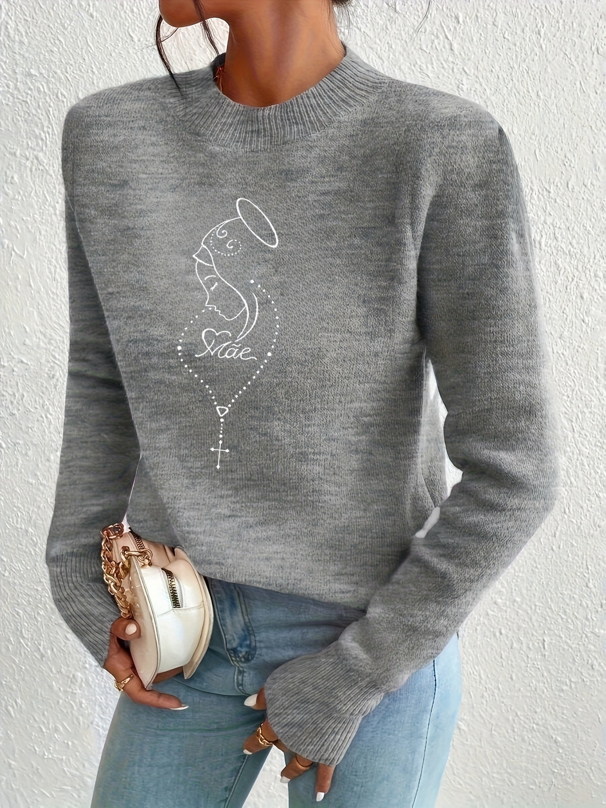 Grace in Profile Sweater