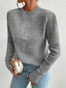 Grace in Profile Sweater