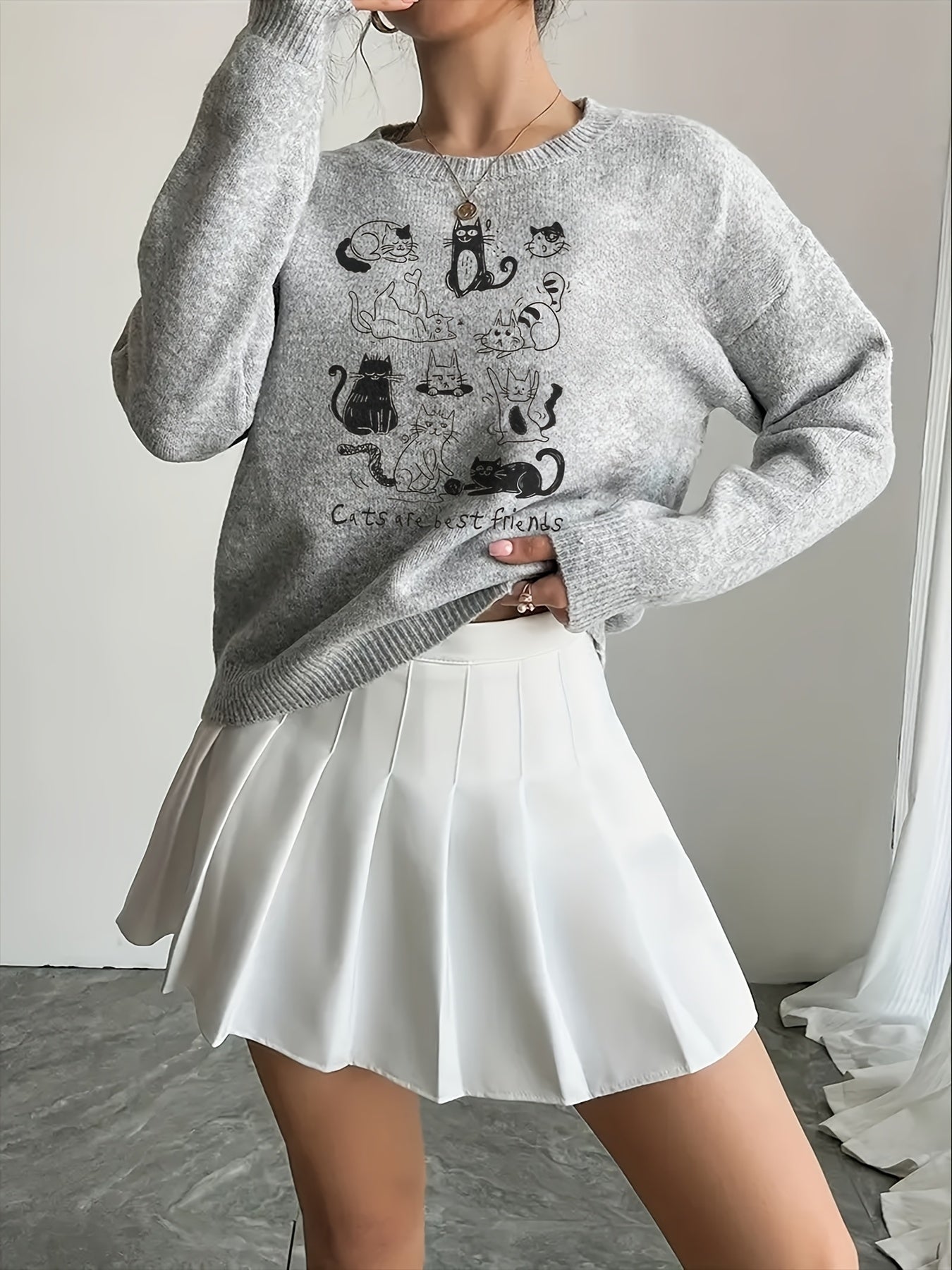 Best Friend Felines Sweater