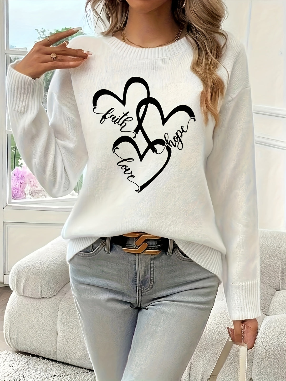 Love & Hope Trio Sweater