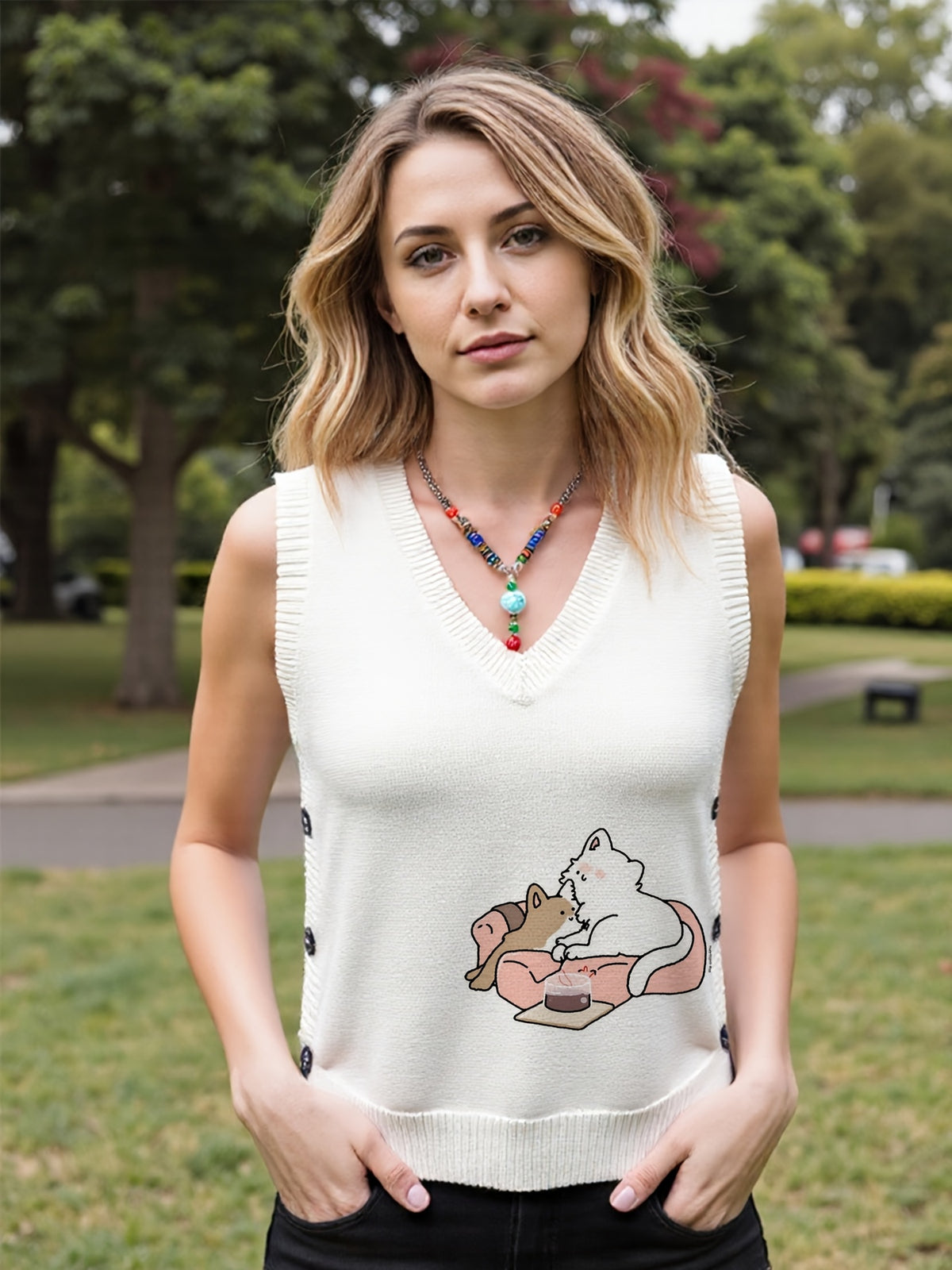 Couch Cat Club Vest