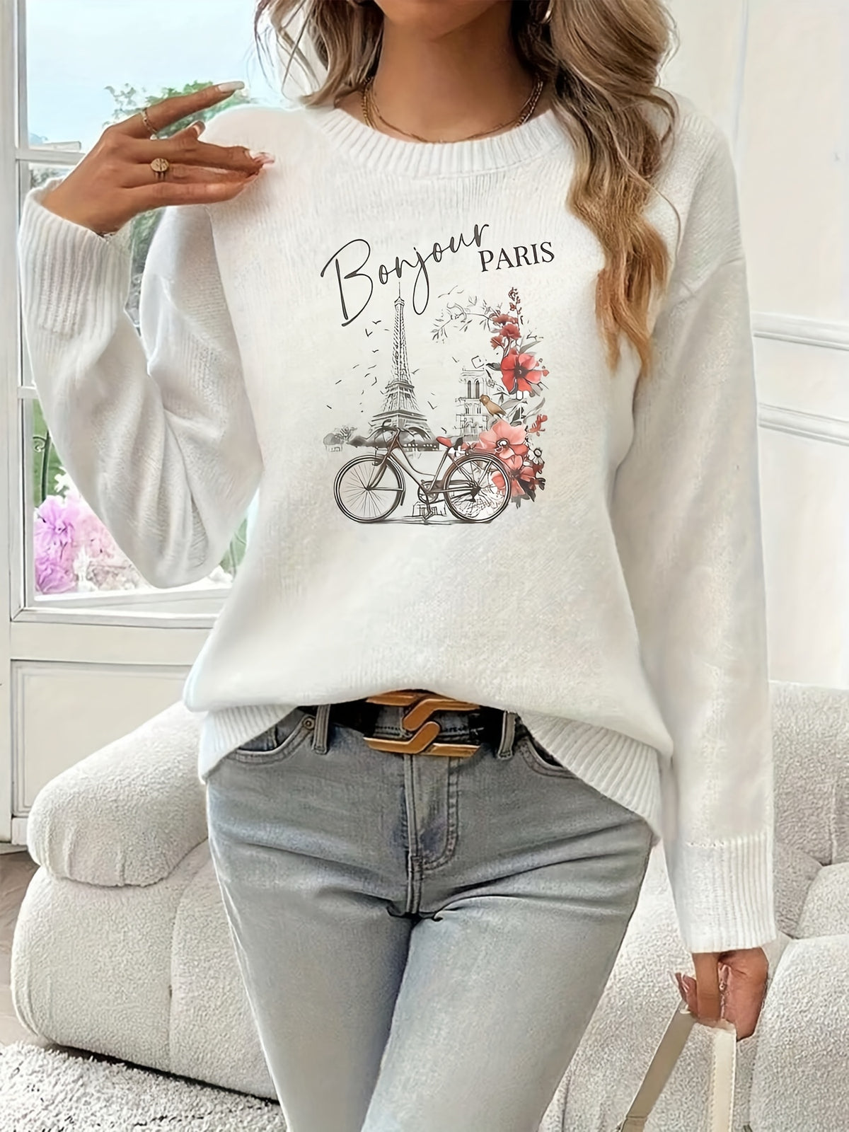 Bonjour Paris Sweater