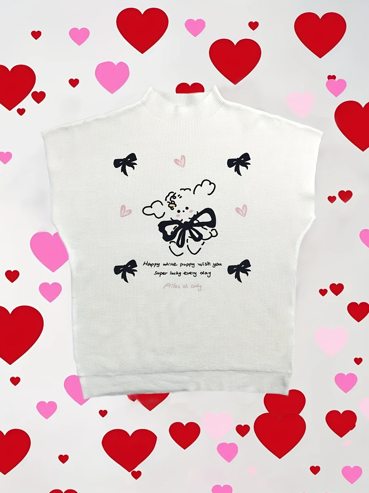 Puppy Bow Sketch Tank
