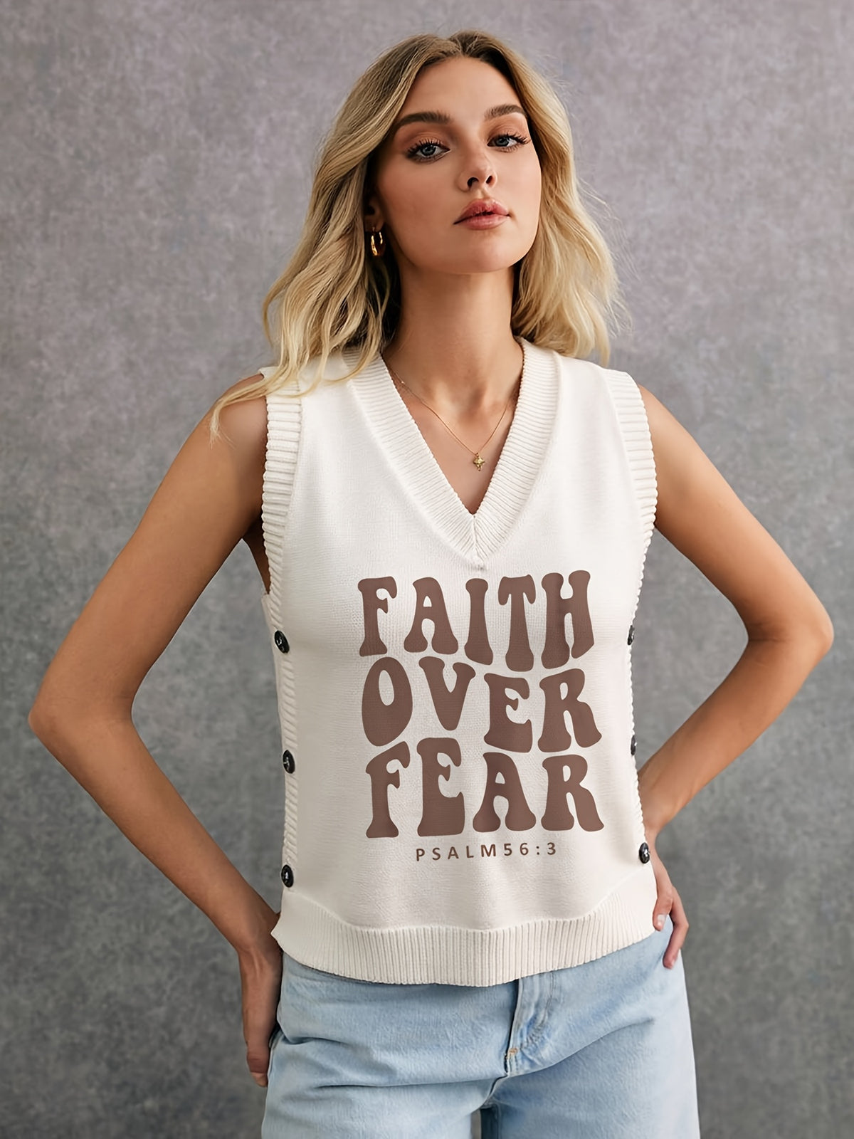 Faith Over Fear Vest