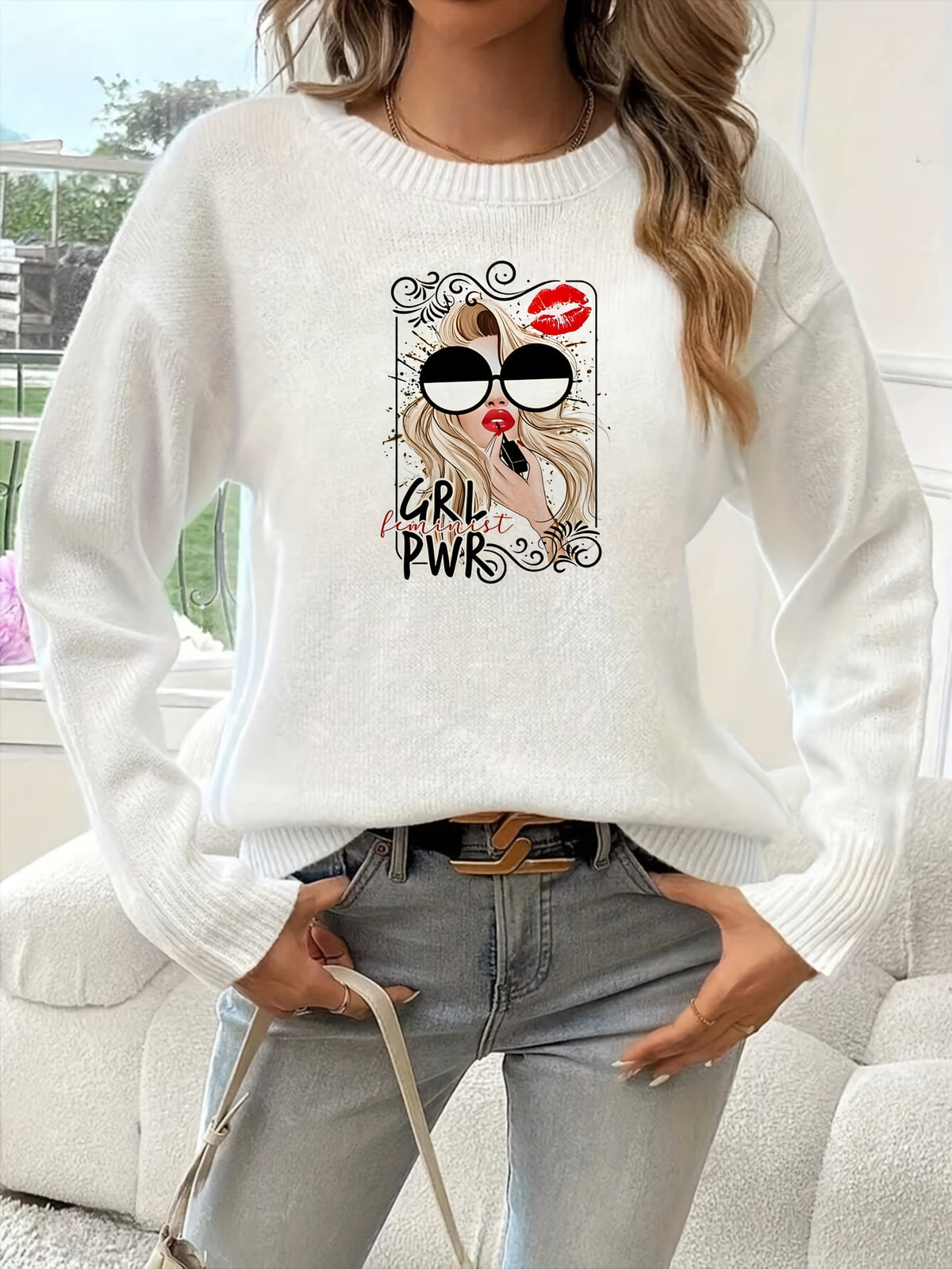 GRL PWR Squad Sweater