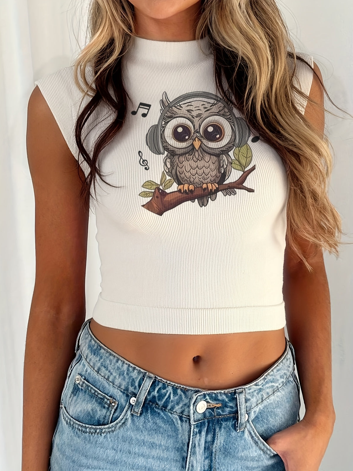 Lo-Fi Owl Vibes Tank