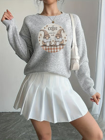 Coffee & Gnomes Sweater