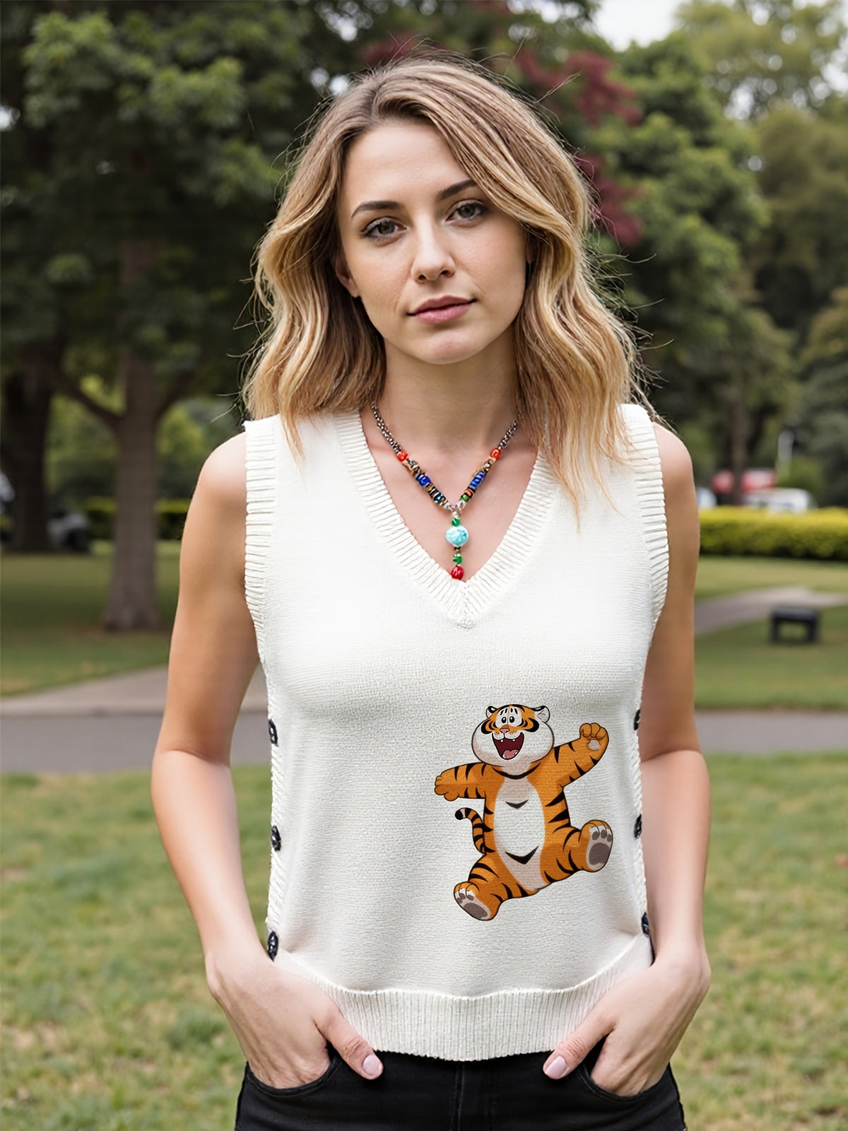 Bouncy Chub-Tiger Vest