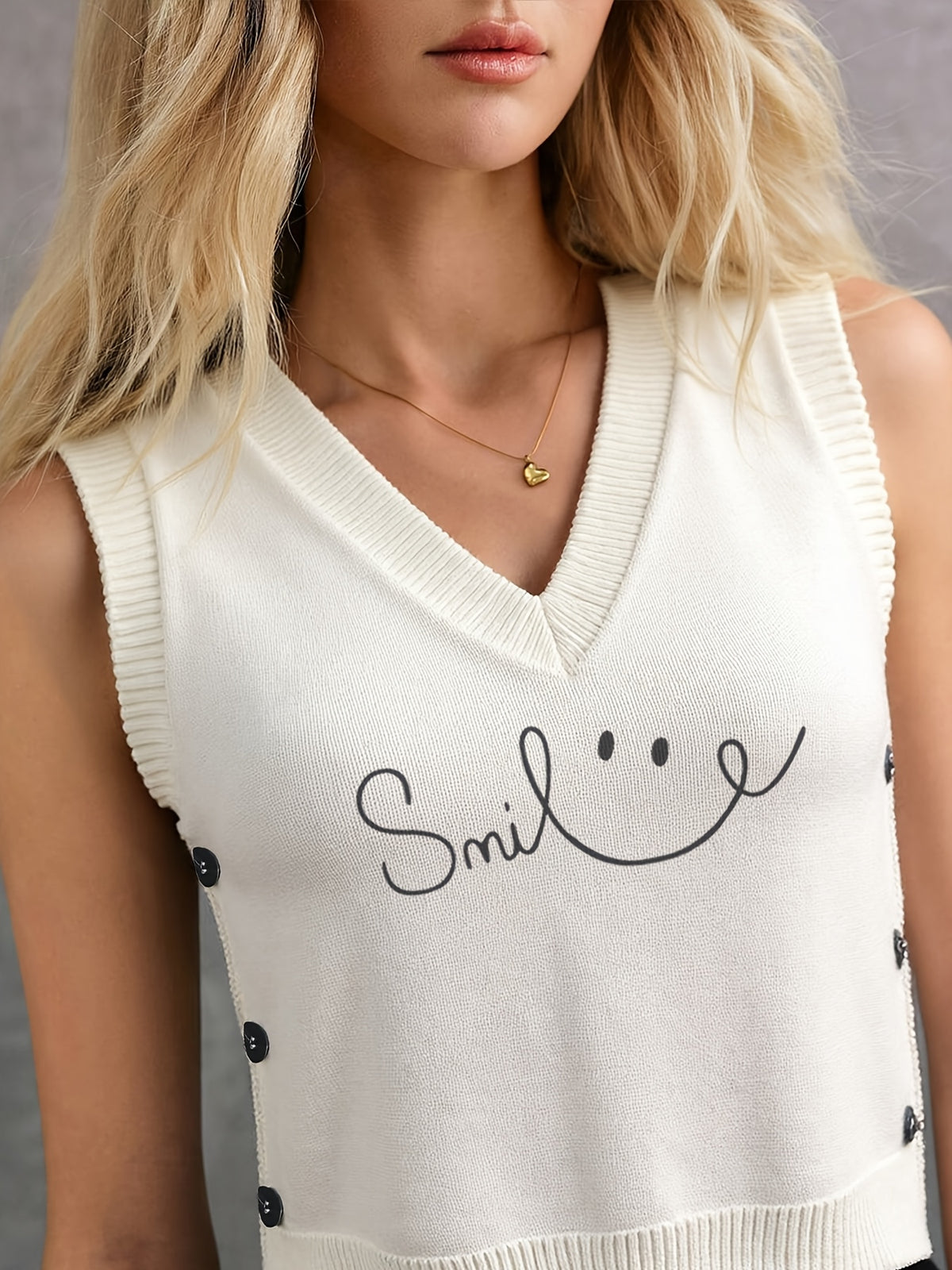 Smiley Days Vest