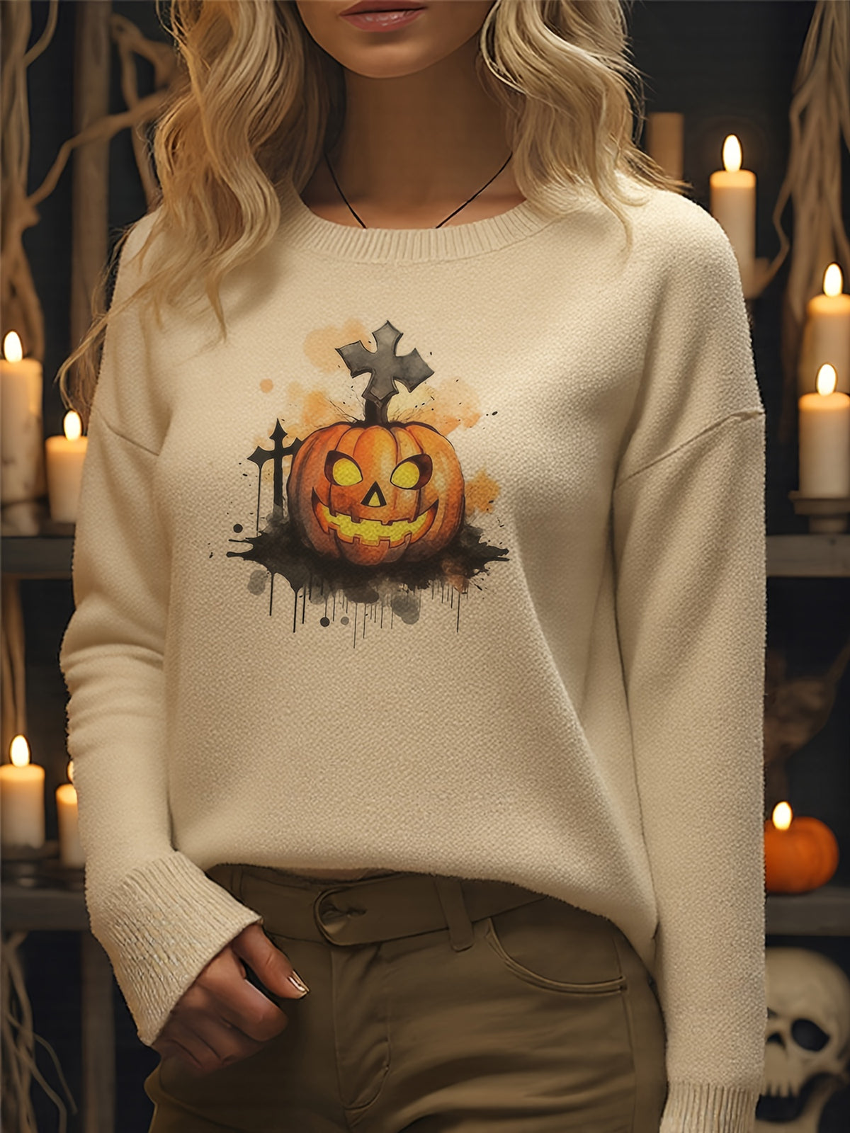 Graveyard Glow Sweater