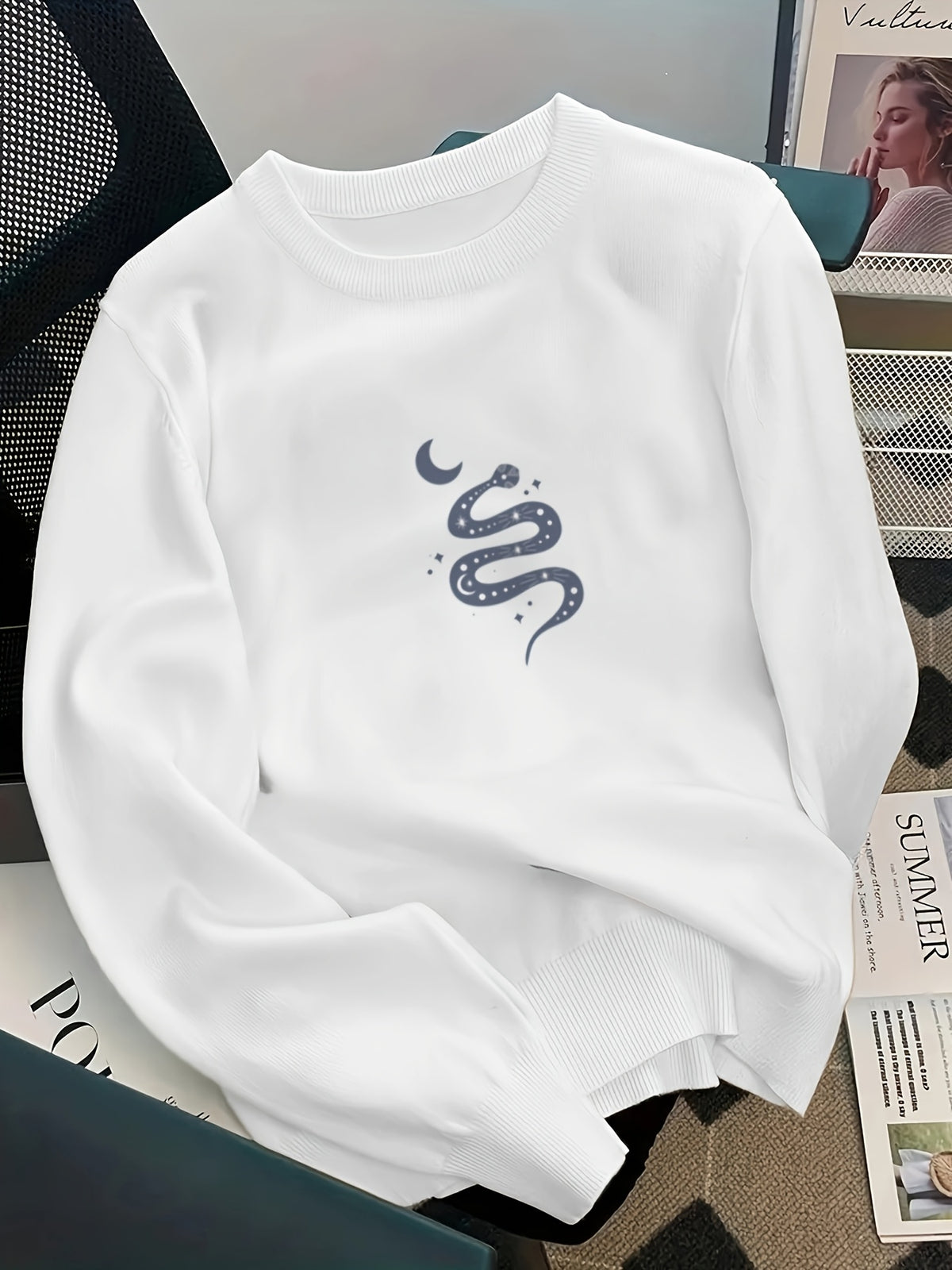 Lunar Serpent Sweater