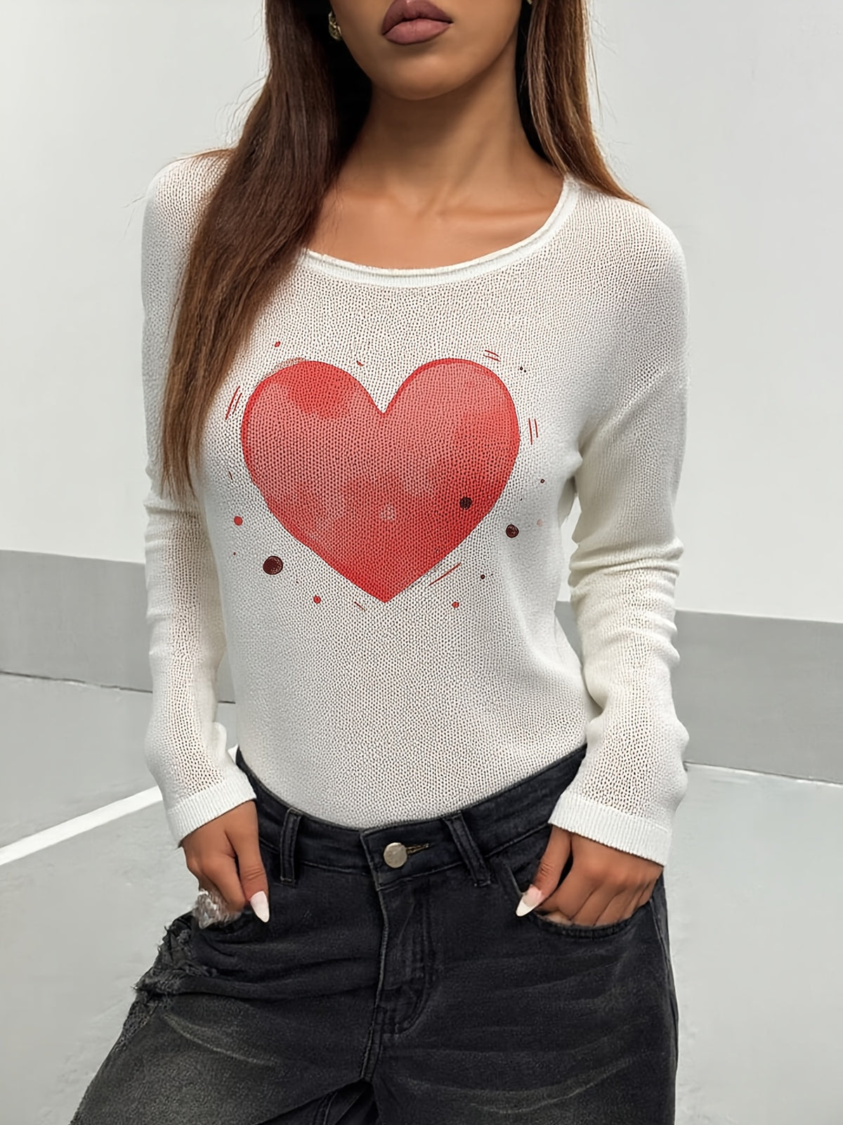 Big Heart Sweater