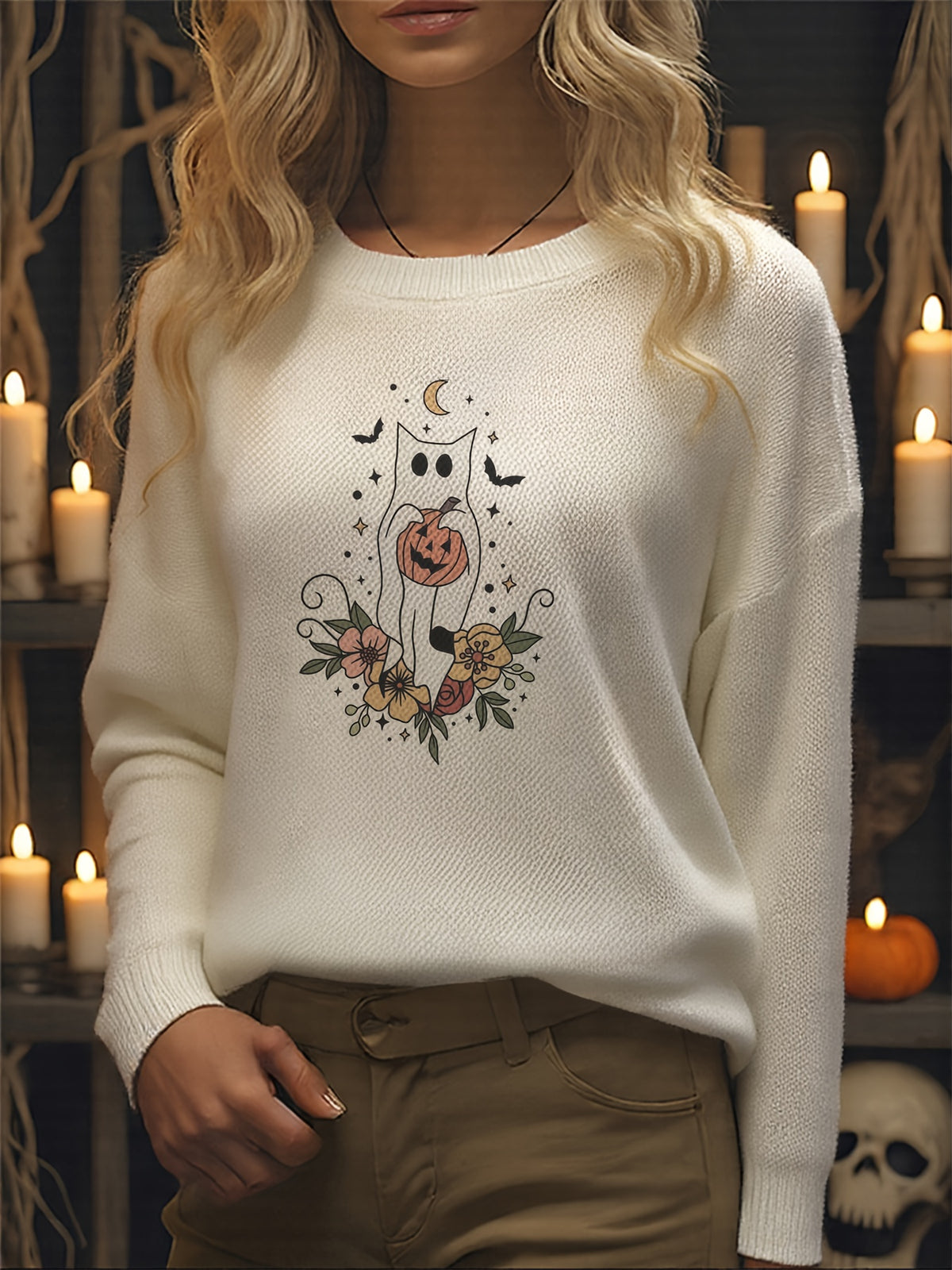 Bloom & Boo Sweater