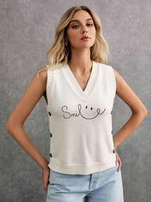 Smiley Days Vest