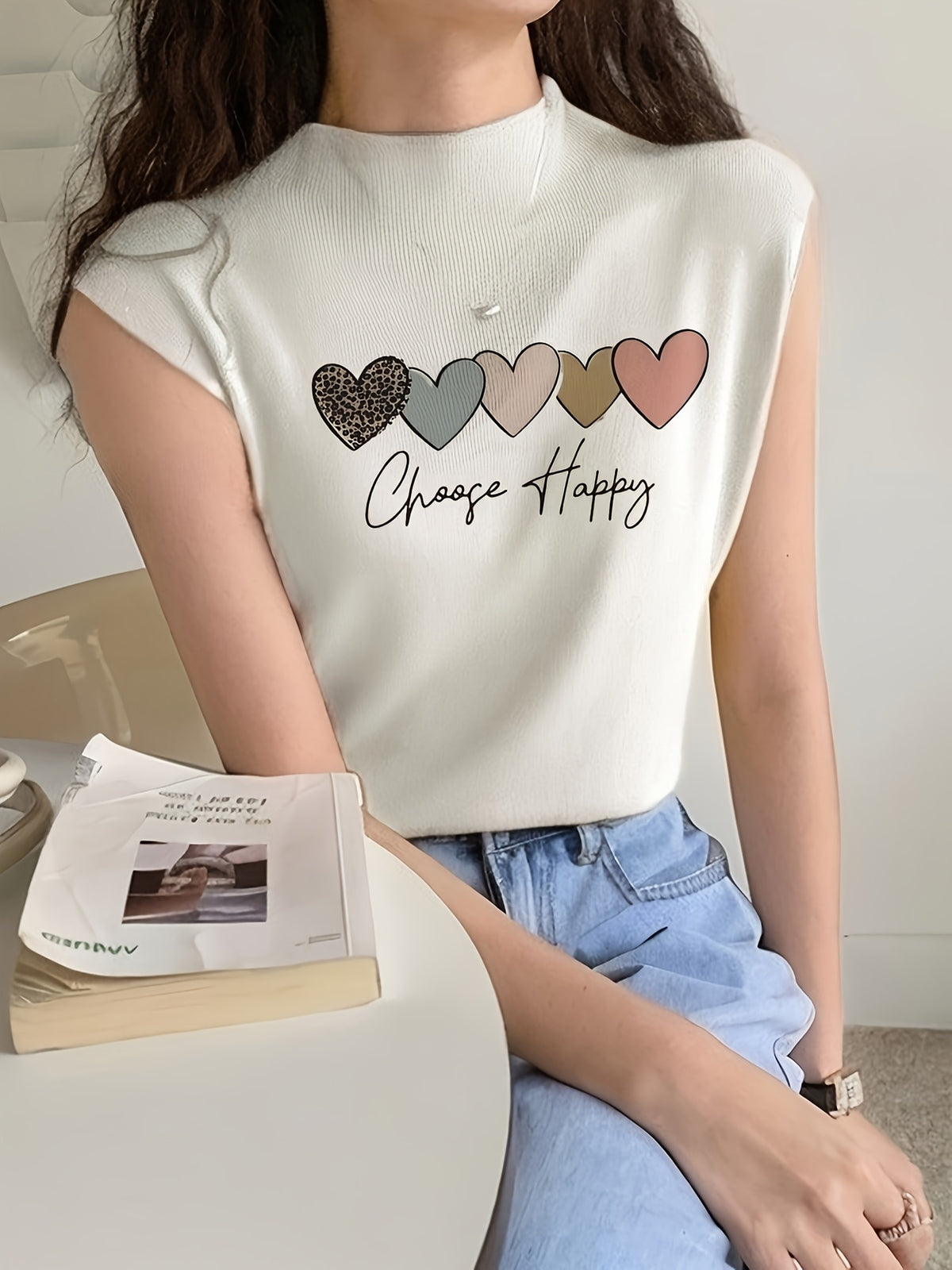 Choose Happy Hearts Tank
