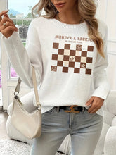 Checkmate Vibes Sweater