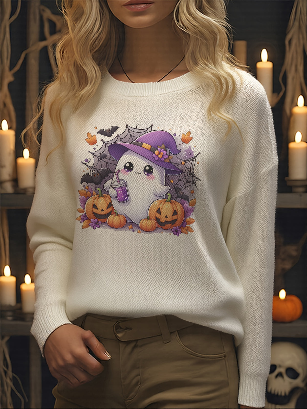 Boo & Bloom Sweater