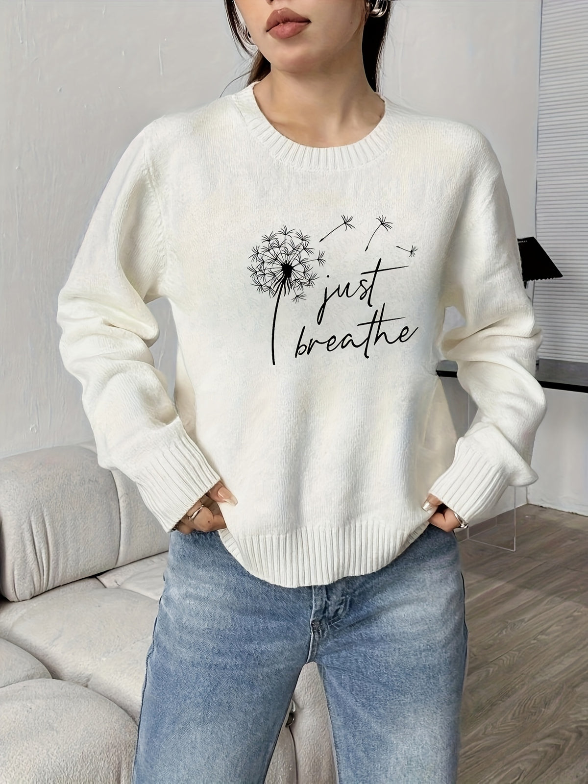 Just Breathe Sweater