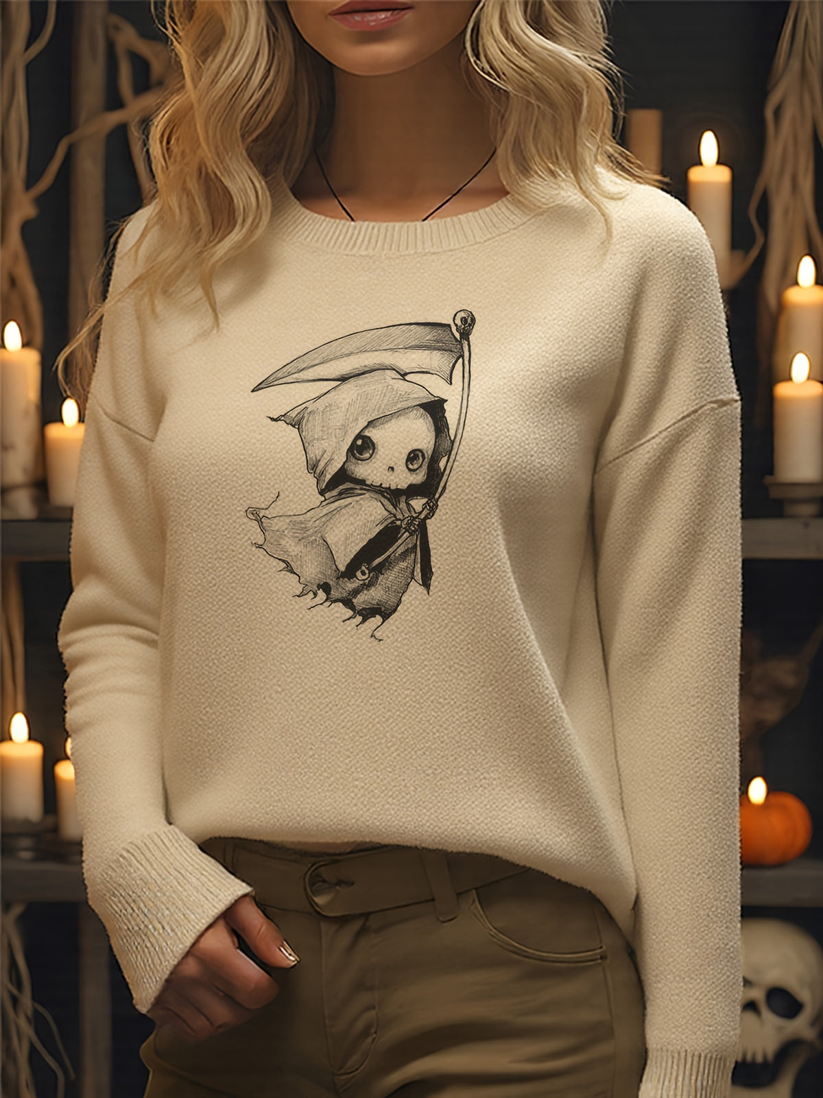 Lil’ Reaper Club Sweater